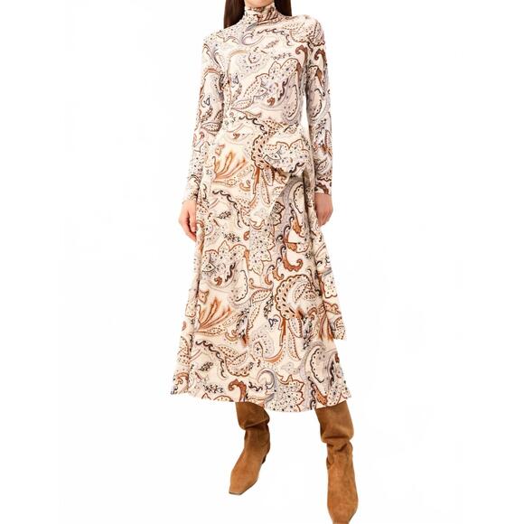 NEW MARIE OLIVER estine wrap skirt in trinity